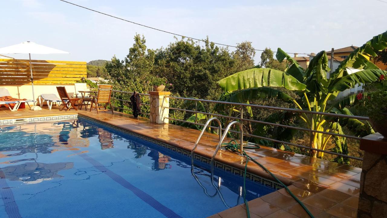 Casita con piscina y barbacoa privada Blanes Exterior foto
