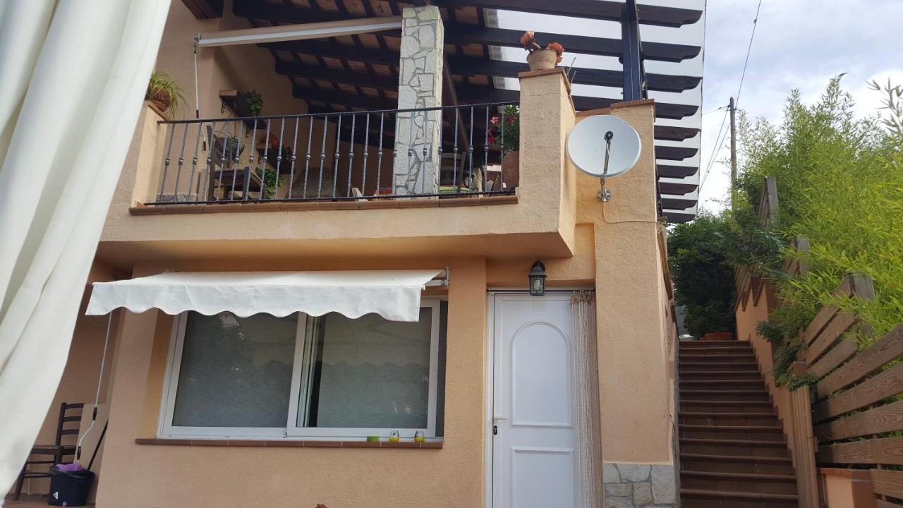 Casita con piscina y barbacoa privada Blanes Exterior foto